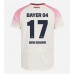 Bayer Leverkusen Eliesse Ben Seghir #17 Bortedrakt 2025-26 Korte ermer